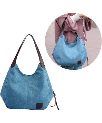 2pcs carteras para mujer de colgar hombro handbag for women tote bag for women Handle Shoulder Tote Bluex2pcs $19.18 Shoulder...