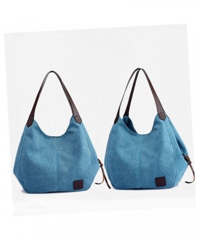 2pcs carteras para mujer de colgar hombro handbag for women tote bag for women Handle Shoulder Tote Bluex2pcs $19.18 Shoulder...