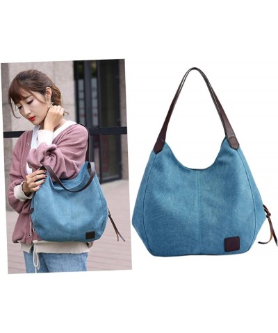 2pcs carteras para mujer de colgar hombro handbag for women tote bag for women Handle Shoulder Tote Bluex2pcs $19.18 Shoulder...