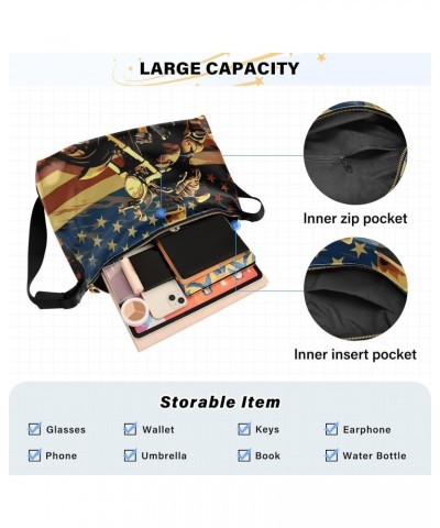 Flag Motorcycle Shoulder Bag Purse for Women,Large Leather Handbag Crossbody Bags Adjustable Straps Tote Bag Hobo Bags713 $13...