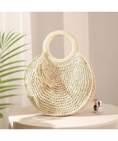 Straw Bag for Women Crossbody Beach Tote Black Clutch Shoulder Bags Summer Travel Handbag Female Bag Purse Women (Color : K) ...