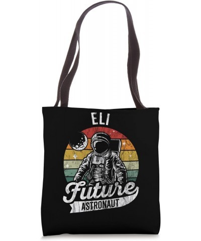 Vintage Personalized Eli Future astronaut Space Lover Tote Bag $15.29 Totes