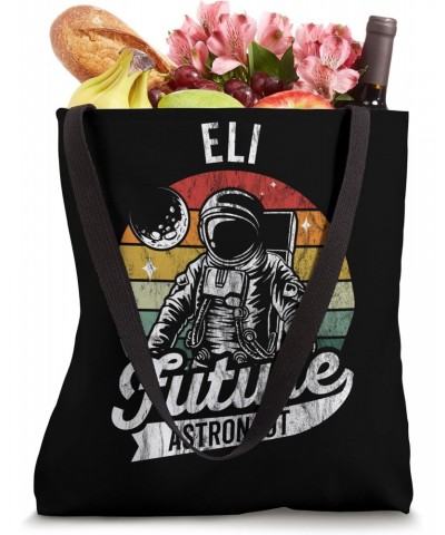 Vintage Personalized Eli Future astronaut Space Lover Tote Bag $15.29 Totes