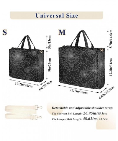 Shoulder Handbag Women Tropical Leaves Trendy Watercolor Crossbody Purse Teacher Tote Bag Crossbody Handbag Black Spider Web ...