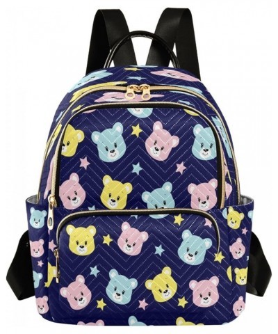 Women Backpack Purse Cute Cartoon Bear Fashion Shoulder Bags Travel Backpack Small Daypacks S Small $11.18 Backpacks