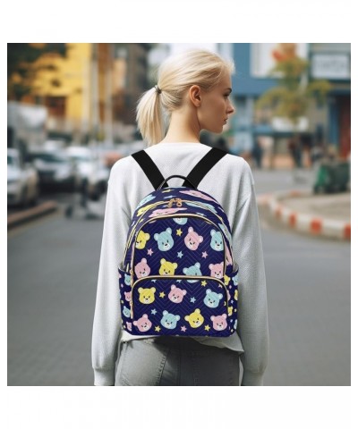 Women Backpack Purse Cute Cartoon Bear Fashion Shoulder Bags Travel Backpack Small Daypacks S Small $11.18 Backpacks