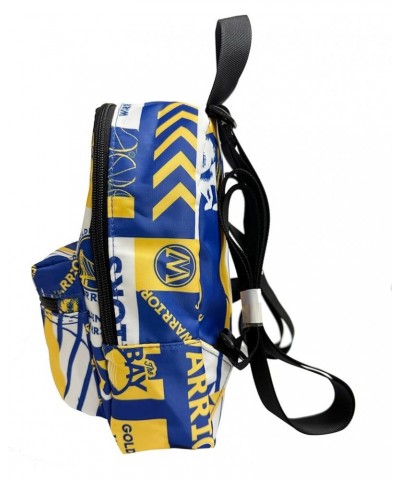 Golden State Warriors Crossbody Purse for woman Mini Backpack $21.15 Handbags