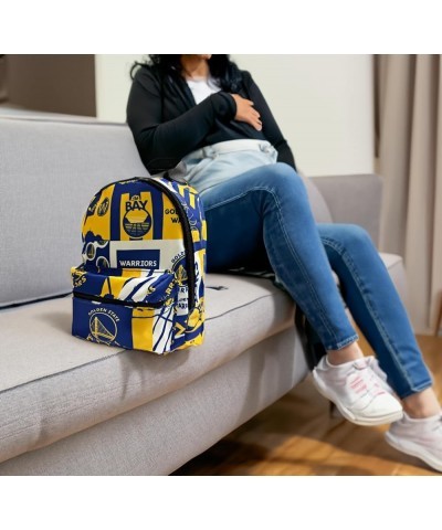 Golden State Warriors Crossbody Purse for woman Mini Backpack $21.15 Handbags