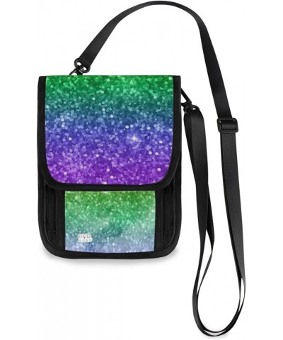 Small Crossbody Wallet, Purse Cell Phone Bag, Passport Holder with Credit Card Slots Multi 2 $9.49 Crossbody Bags