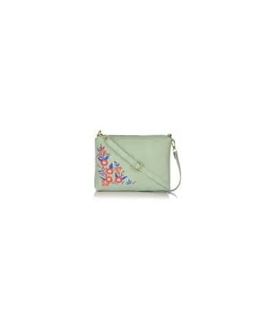 Women Sling Bag Green $12.29 Shoulder Bags