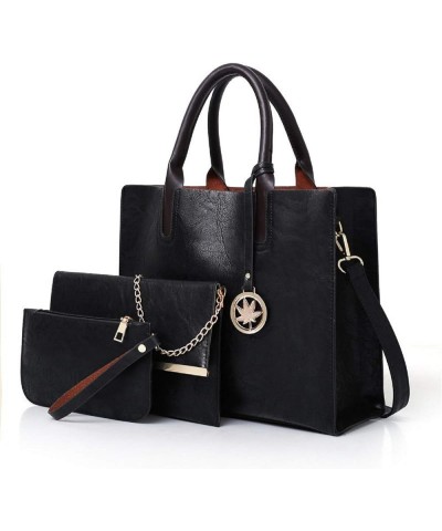 Womens Purses and Handbags Shoulder Bags Ladies Designer Top Handle Satchel Tote Bag Hobo Bags Black $36.47 Totes