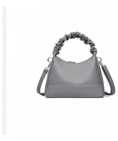 Bags: Women's handbags, niche shoulder crossbody bags Grey $28.90 Shoulder Bags