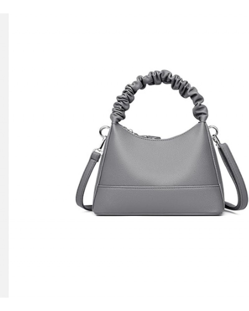 Bags: Women's handbags, niche shoulder crossbody bags Grey $28.90 Shoulder Bags