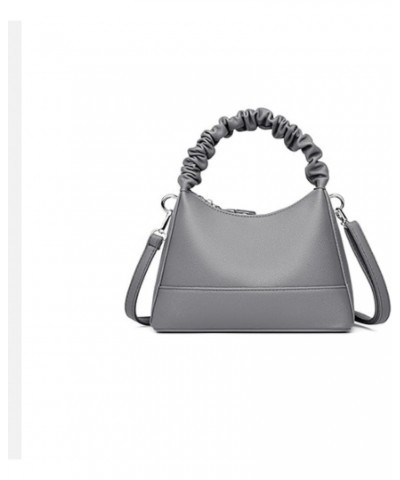 Bags: Women's handbags, niche shoulder crossbody bags Grey $28.90 Shoulder Bags