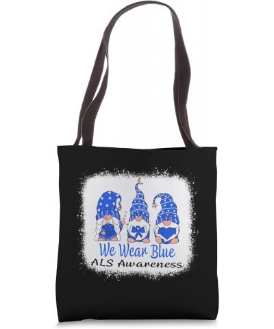 Womens We Wear Blue Tote Bag $9.23 Totes