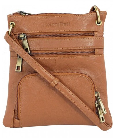 Crossbody Purses For Women-Shoulder Strap Women Leather Bags Travel Handbags Tan $20.13 Crossbody Bags