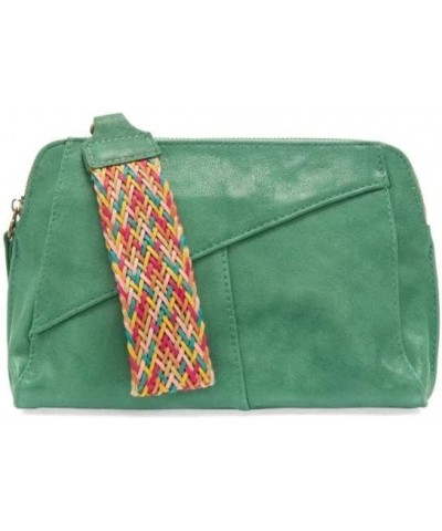 Woven Strap Crossbody: Gigi Wristlet Jungle Green $34.50 Crossbody Bags