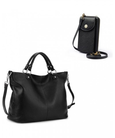 Genuine Leather Purses Handbags Bundle with RFID Blocking Women Corssbody Cellphone Purses Wallets $43.04 Wallets