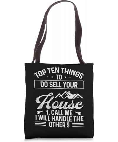 Real Estate Agent Sell your House Showing Broker Realtor Tote Bag $12.00 Totes